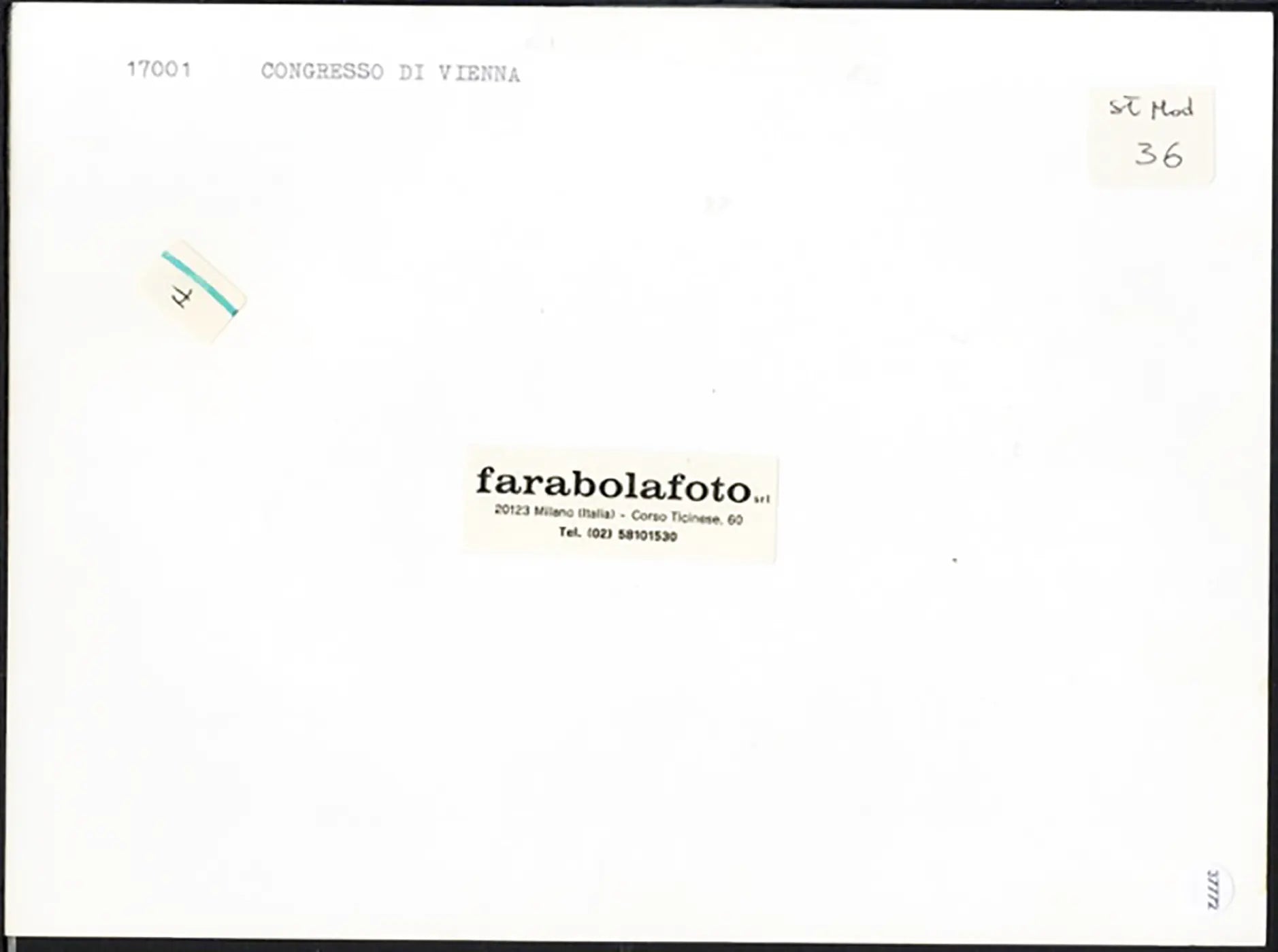 Congresso di Vienna 1814 Ft 37772 - Stampa 24x18 cm - Farabola Stampa ai sali d'argento