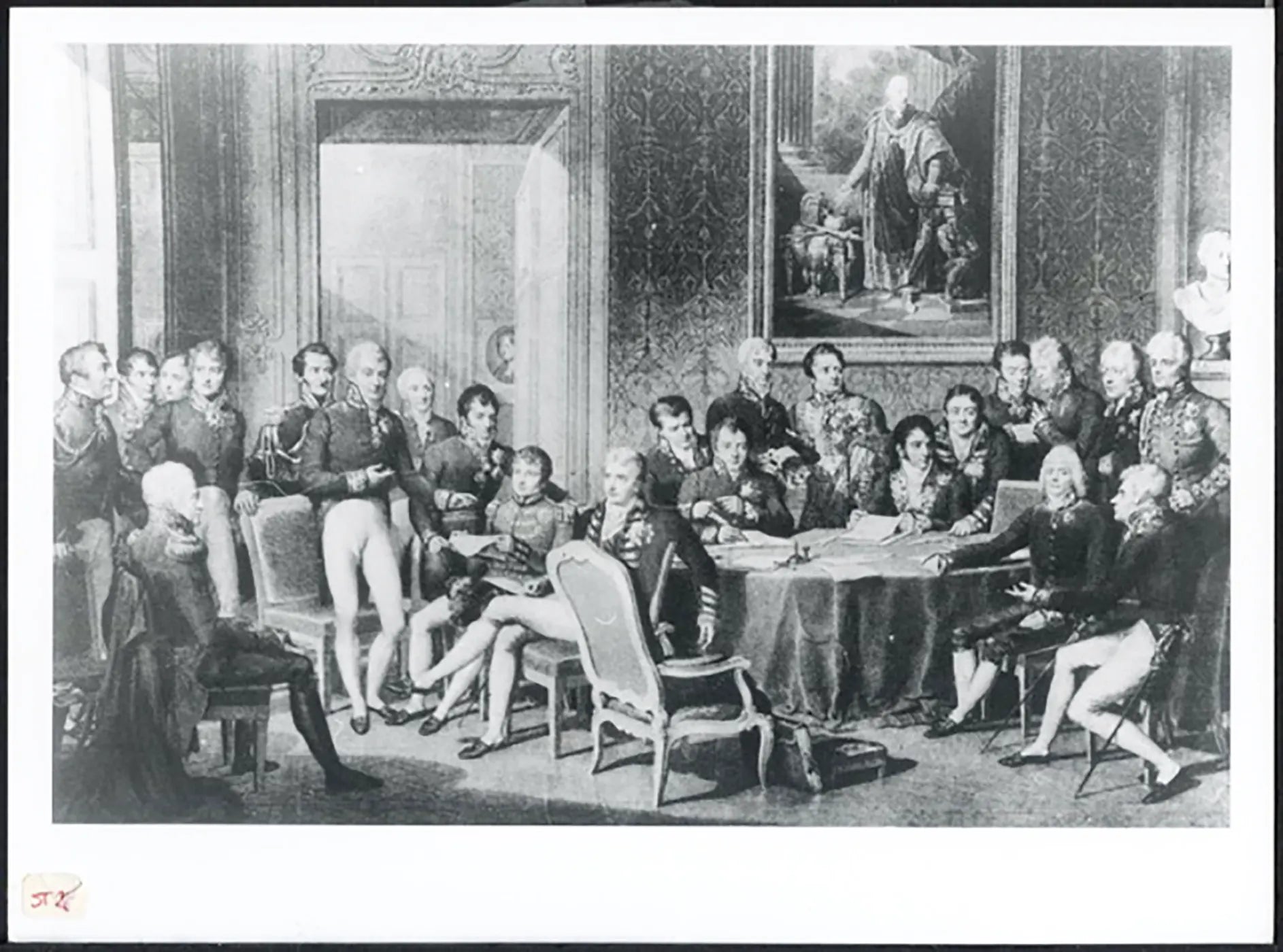 Congresso di Vienna 1814 Ft 37772 - Stampa 24x18 cm - Farabola Stampa ai sali d'argento