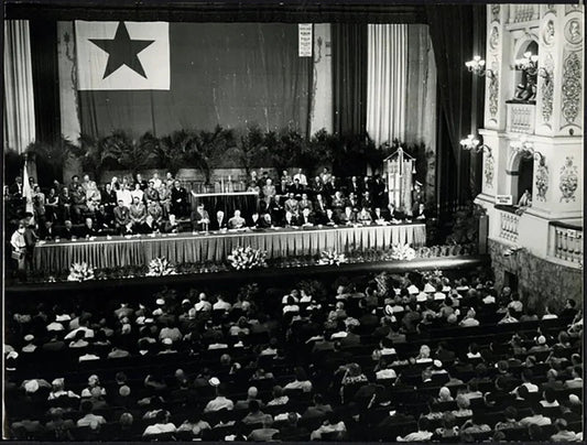 Congresso Mondiale di Esperanto 1955 Ft 37698 - Stampa 24x18 cm - Farabola Stampa ai sali d'argento
