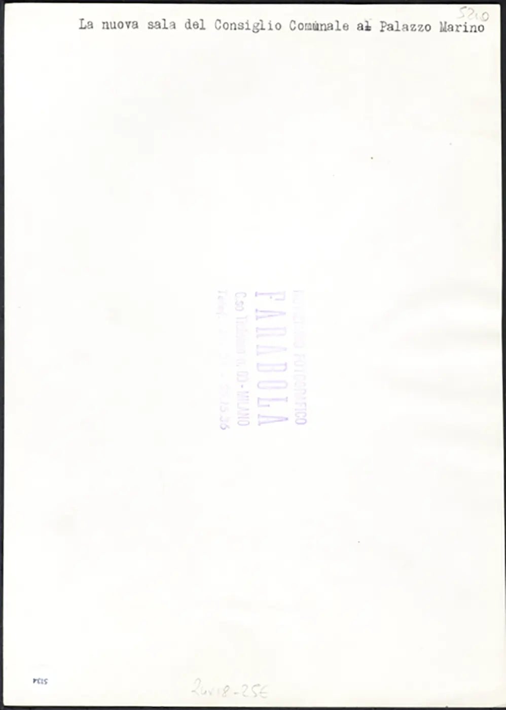 Consiglio Comunale a Milano anni 60 Ft 5134 - Stampa 24x18 cm - Farabola Stampa ai sali d'argento