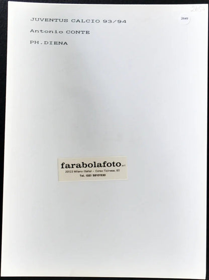 Conte Juventus 1993-1994 Ft 2649 - Stampa 24x18 cm - Farabola Stampa ai sali d'argento