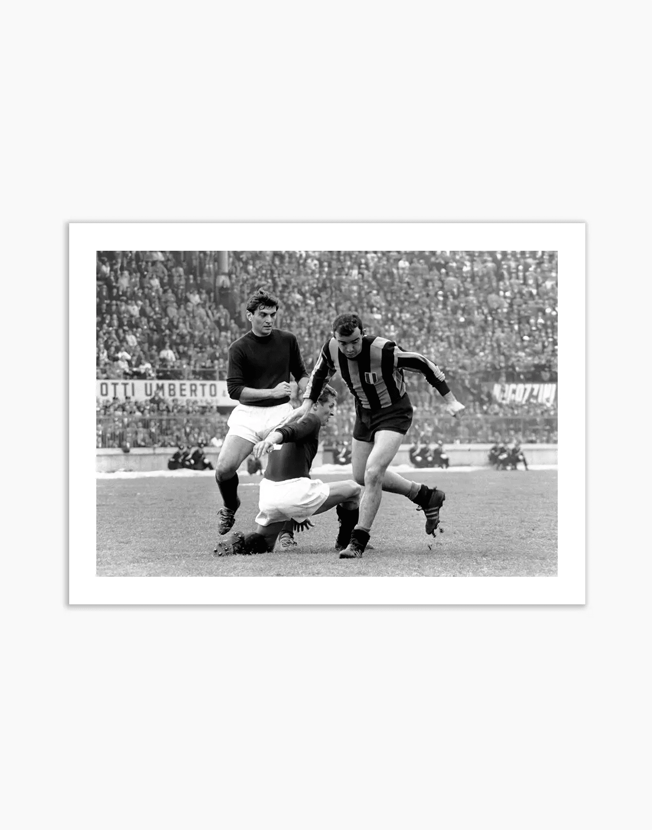 Contrasto Bulgarelli Corso, Bologna-Inter 1964 - Farabola WhiteWall App Product