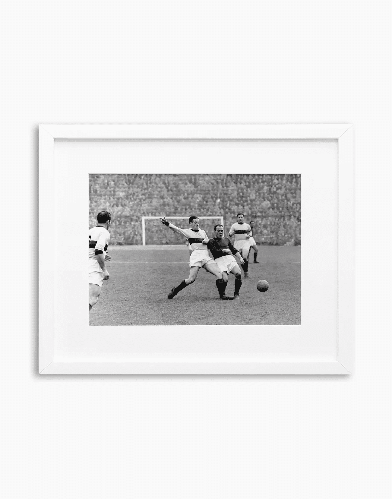 Contrasto Liedholm Randon, Milan-Bologna 1955 - Farabola WhiteWall App Product