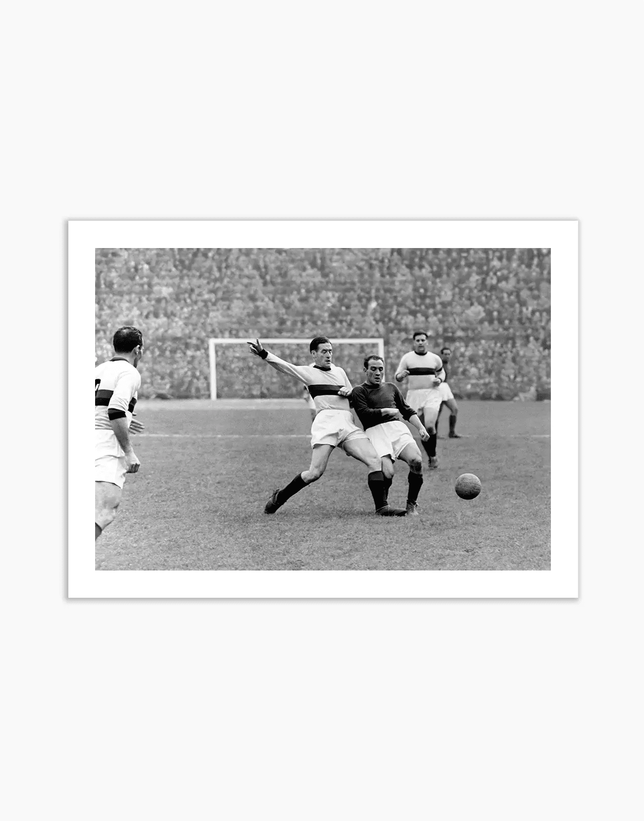Contrasto Liedholm Randon, Milan-Bologna 1955 - Farabola WhiteWall App Product