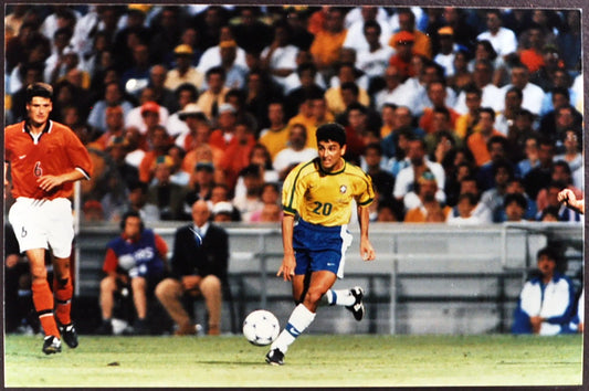 Coppa del Mondo 1998 Bebeto Ft 2737 - Stampa 20x15 cm - Farabola Stampa ai sali d'argento