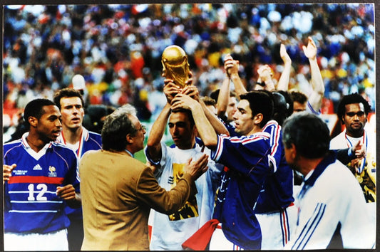 Coppa del Mondo 1998 Francia campione Ft 2730 - Stampa 20x15 cm - Farabola Stampa ai sali d'argento