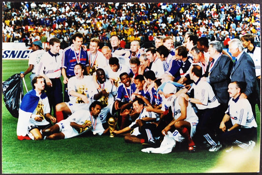 Coppa del Mondo 1998 Francia campione Ft 2731 - Stampa 20x15 cm - Farabola Stampa ai sali d'argento