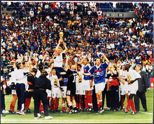 Coppa del Mondo 1998 Francia campione Ft 2741 - Stampa 20x25 cm - Farabola Stampa ai sali d'argento