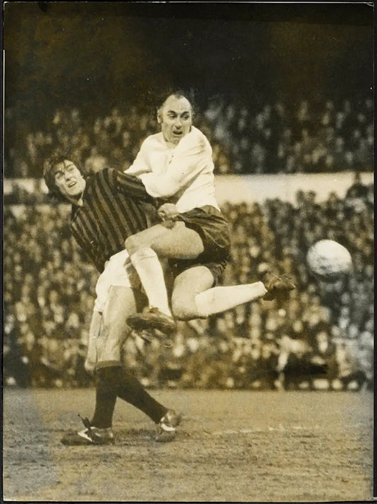 Coppa Uefa Spurs vs Milan 1972 Ft 5323 - Stampa 21x15 cm - Farabola Stampa ai sali d'argento