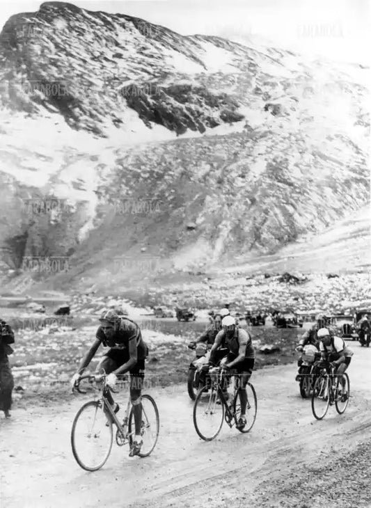 Coppi, Bartali e Robic, Tour de France, 1949 - Farabola Immagine digitale