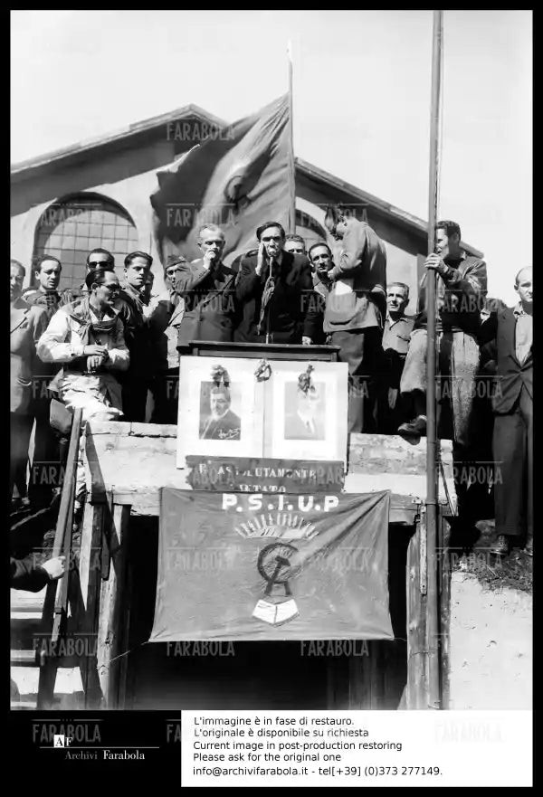Corrado Bonfantini, Brigate Matteotti, 1945 - Farabola Immagine digitale