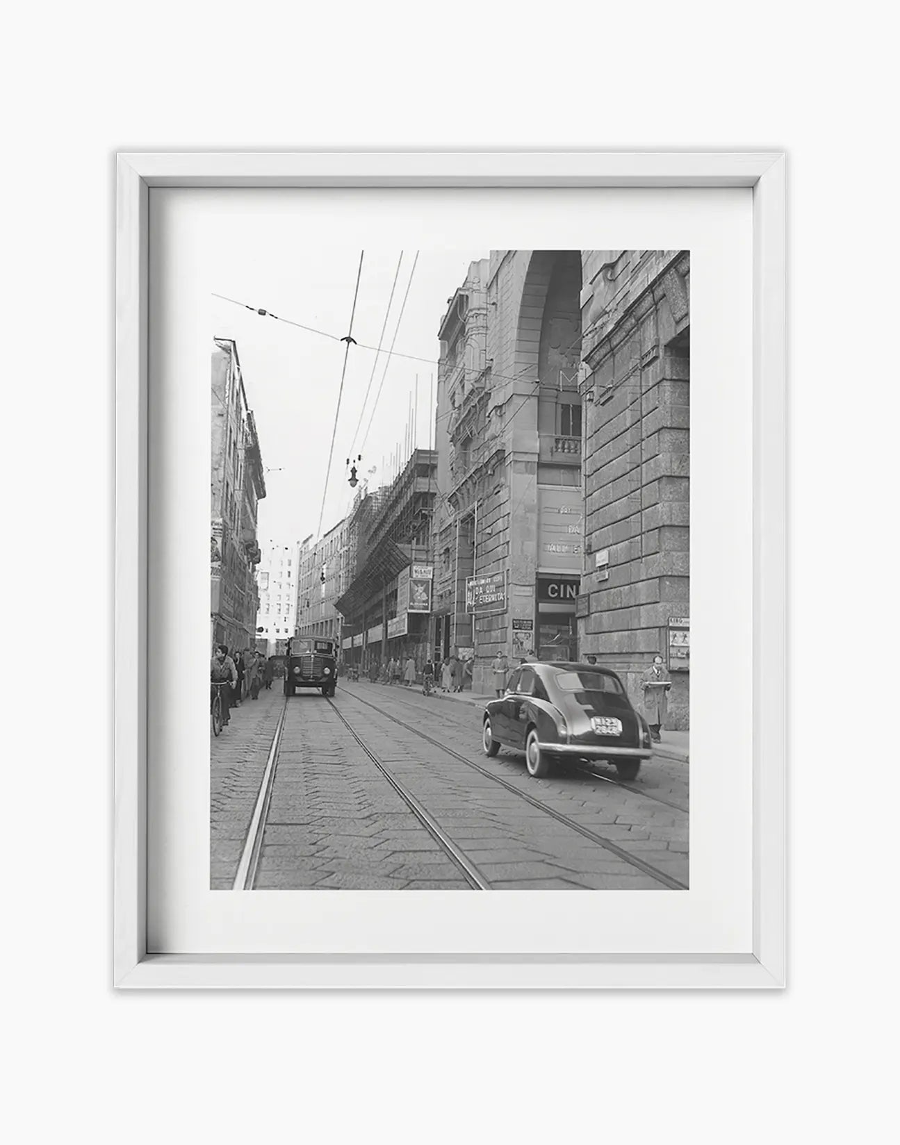 Corso Vittorio Emanuele, Milano 1954 - Farabola Fotografia