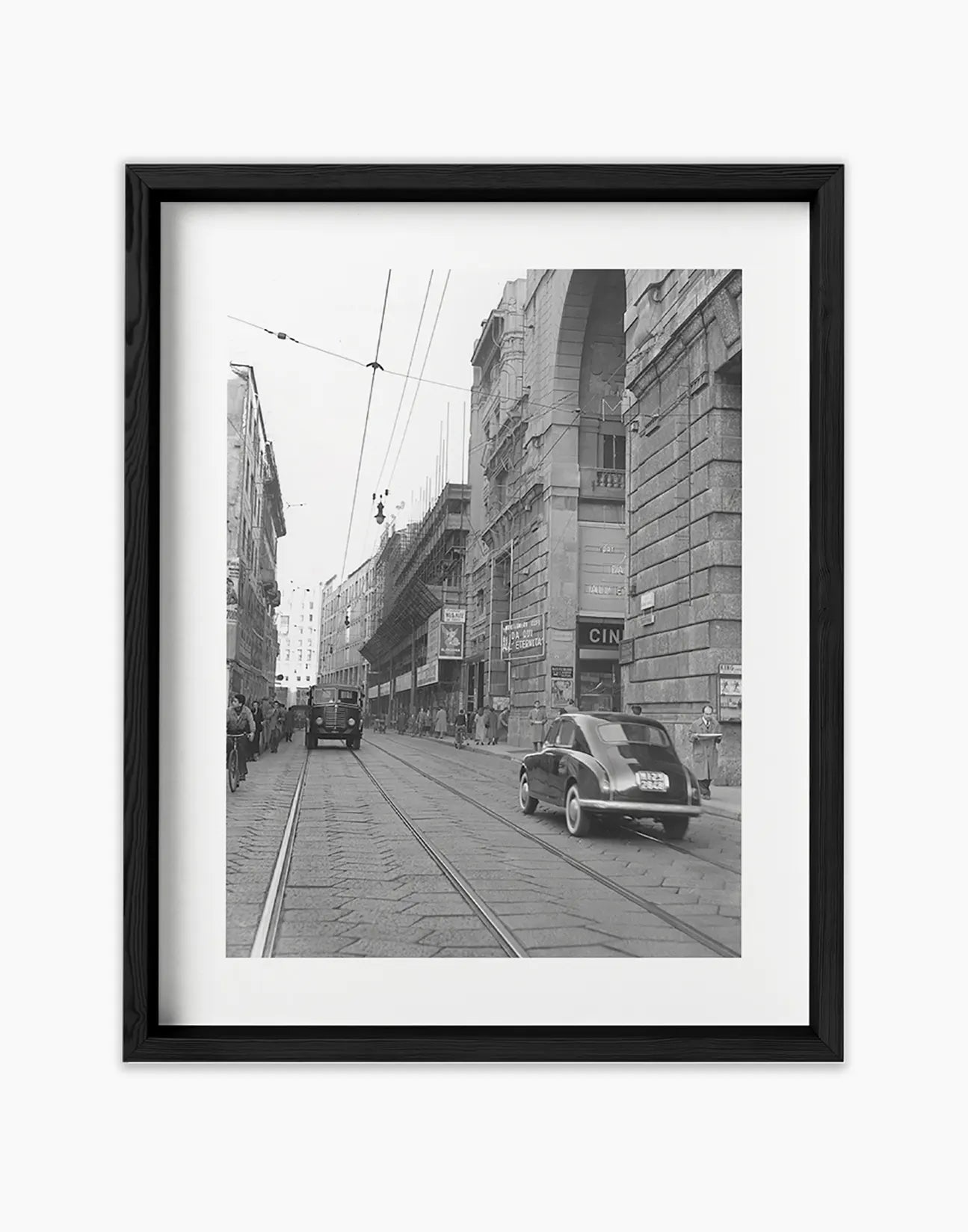 Corso Vittorio Emanuele, Milano 1954 - Farabola Fotografia