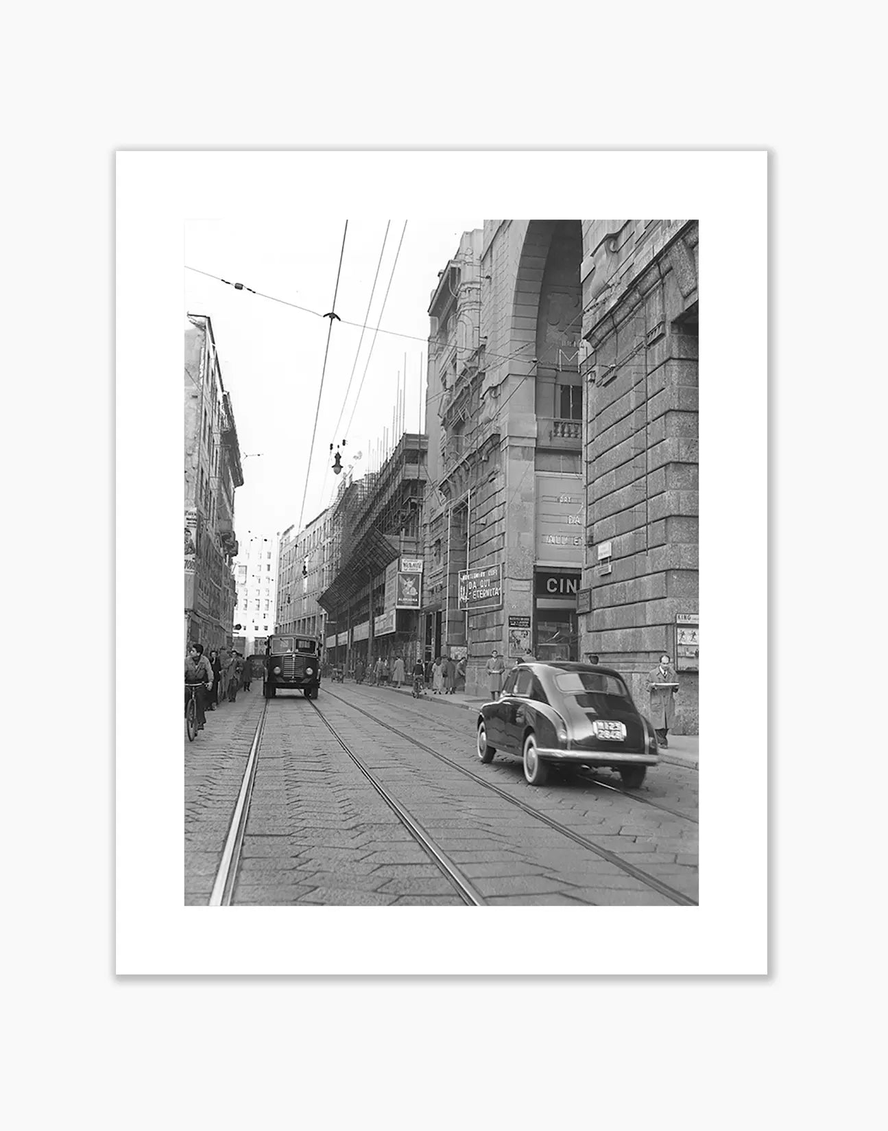 Corso Vittorio Emanuele, Milano 1954 - Farabola Fotografia