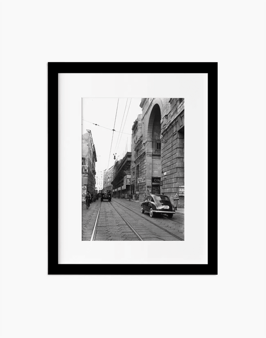 Corso Vittorio Emanuele, Milano 1954 - Farabola WhiteWall App Product