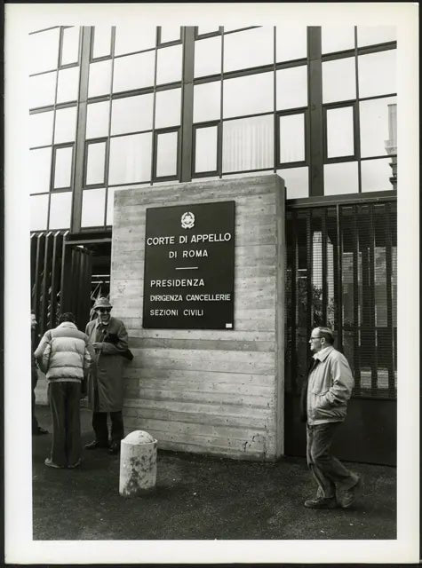 Corte d'Appello Roma anni 90 Ft 4040 - Stampa 24x18 cm - Farabola Stampa ai sali d'argento