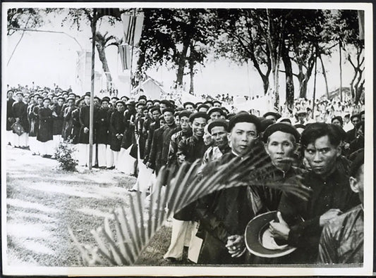 Corteo Imperiale di Bao Dai Vietnam 1950 Ft 5081 - Stampa 18x13 cm - Farabola Stampa ai sali d'argento