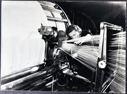 Cotonificio di Varano Borghi anni 60 Ft 2845 - Stampa 21x27 cm - Farabola Stampa ai sali d'argento