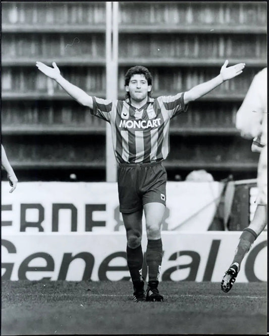 Cremonese 1993 - 1994 Abel Dezotti Ft 5392 - Stampa 20x25 cm - Farabola Stampa ai sali d'argento