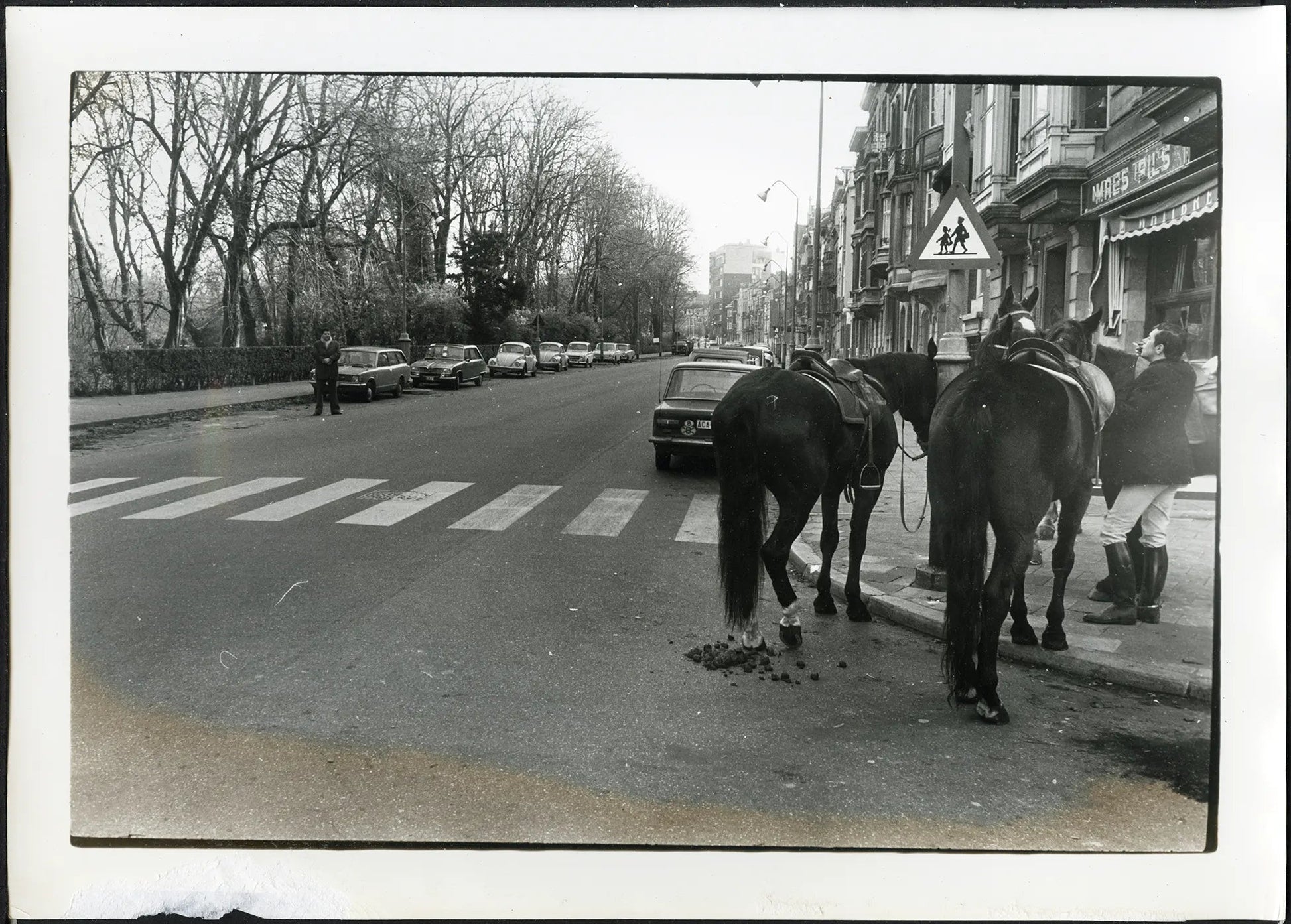 Crisi petrolio in Belgio 1973 Ft 4729 - Stampa 20x30 cm - Farabola Stampa ai sali d'argento