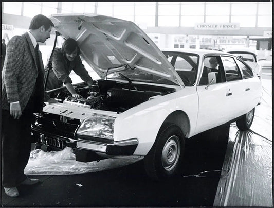 Daimler Double Salone Auto Parigi 1974 Ft 36676 - Stampa 24x18 cm - Farabola Stampa ai sali d'argento