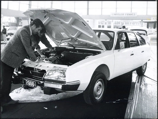 Daimler Double Salone Auto Parigi 1974 Ft 36677 - Stampa 24x18 cm - Farabola Stampa ai sali d'argento