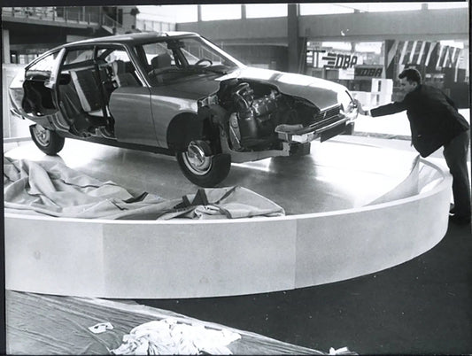 Daimler Double Salone Auto Parigi 1974 Ft 36678 - Stampa 24x18 cm - Farabola Stampa ai sali d'argento
