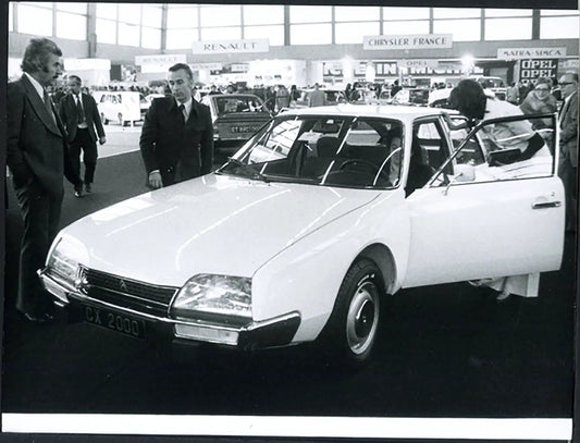 Daimler Double Salone Auto Parigi 1974 Ft 36680 - Stampa 24x18 cm - Farabola Stampa ai sali d'argento