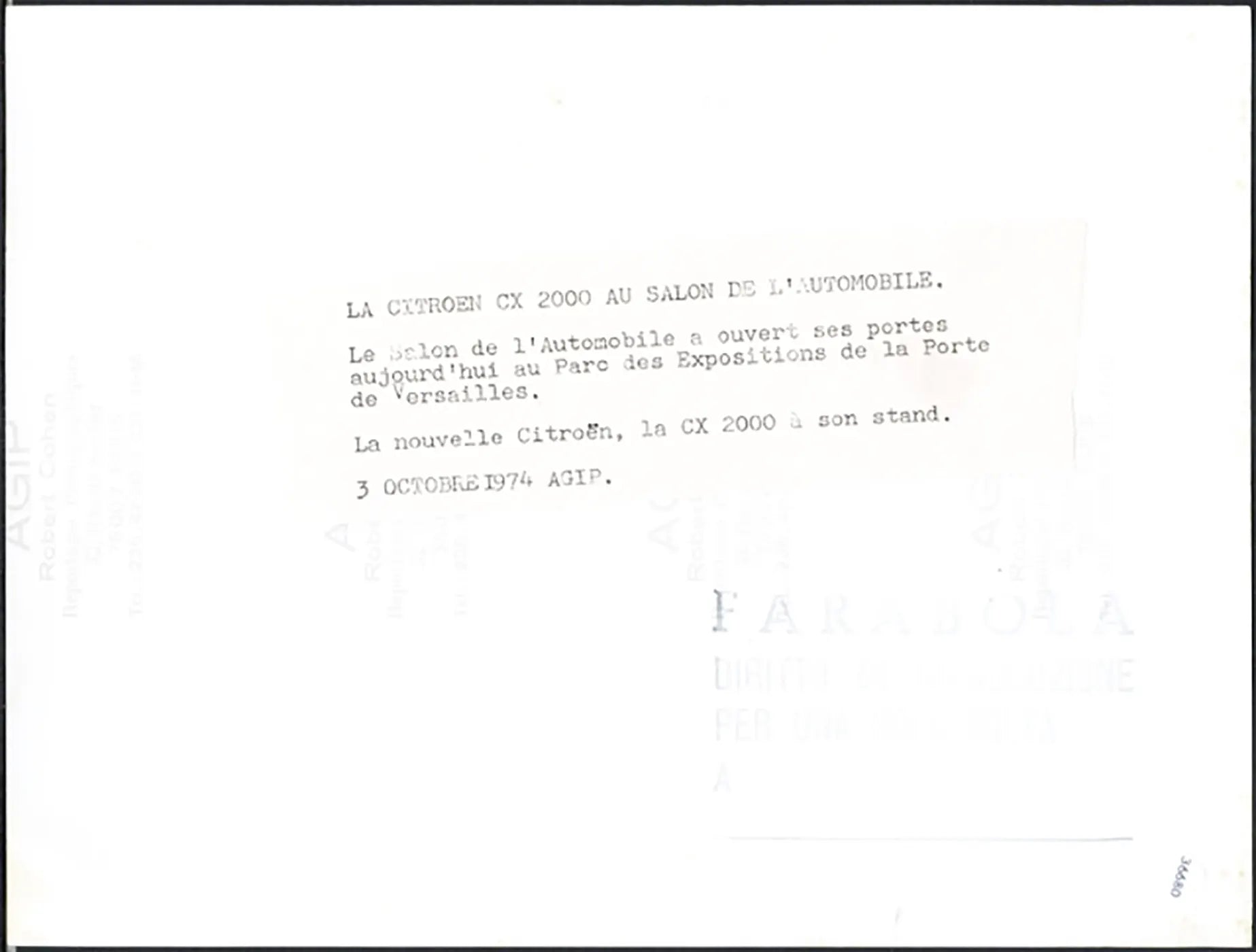 Daimler Double Salone Auto Parigi 1974 Ft 36680 - Stampa 24x18 cm - Farabola Stampa ai sali d'argento