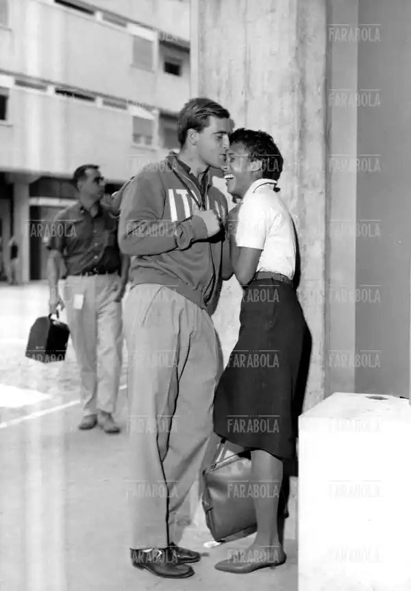 Danio Bardi e Willie White, Olimpiadi di Roma, 1960 - Farabola Immagine digitale