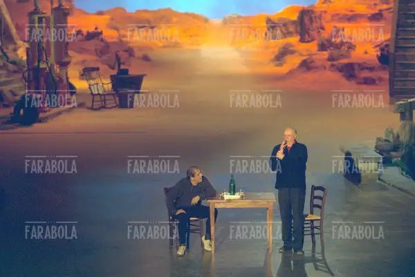 Dario Fo e Adriano Celentano, 125 Milioni di Caz....te, 2001 - Farabola Immagine digitale