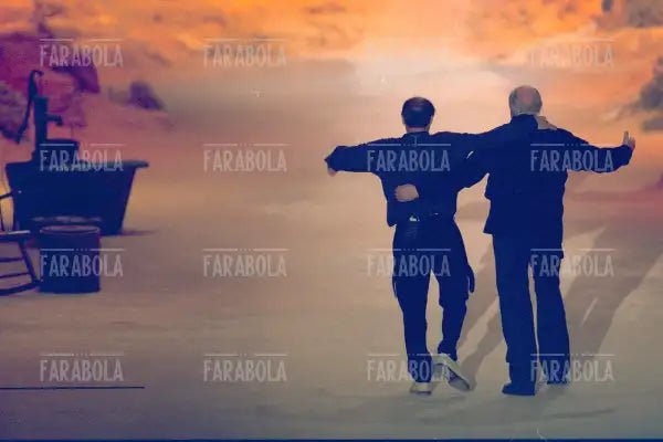 Dario Fo e Adriano Celentano, 125 Milioni di Caz....te, 2001 - Farabola Immagine digitale