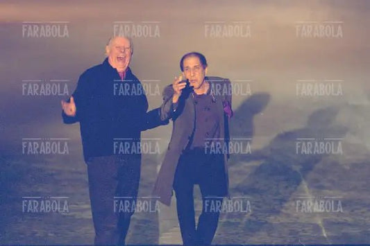 Dario Fo e Adriano Celentano, 125 Milioni di Caz....te, 2001 - Farabola Immagine digitale