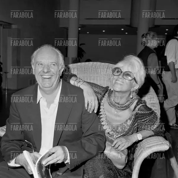 Dario Fo e Franca Rame, Festival di Venezia, 1988 - Farabola Immagine digitale