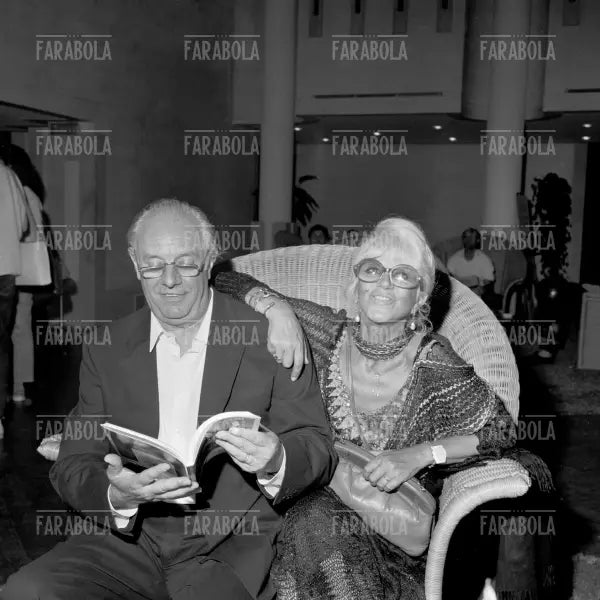 Dario Fo e Franca Rame, Festival di Venezia, 1988 - Farabola Immagine digitale