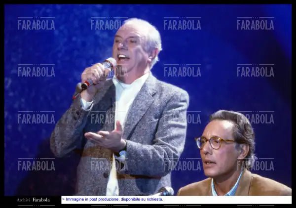 Dario Fo ed Enzo Jannacci, 1989 - Farabola Immagine digitale