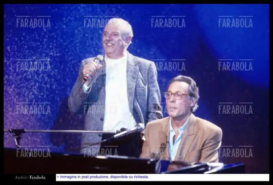 Dario Fo ed Enzo Jannacci, 1989 - Farabola Immagine digitale