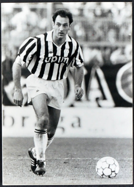 De Agostini Juventus 1990-1991 Ft 2727 - Stampa 18x13 cm - Farabola Stampa ai sali d'argento