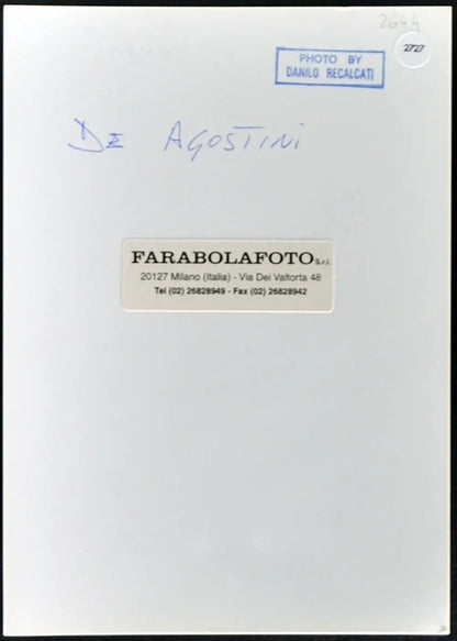 De Agostini Juventus 1990-1991 Ft 2727 - Stampa 18x13 cm - Farabola Stampa ai sali d'argento