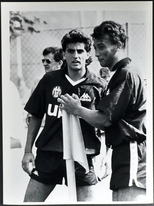 De Marchi e Casiraghi Juventus 1990 Ft 2517 - Stampa 24x18 cm - Farabola Stampa ai sali d'argento