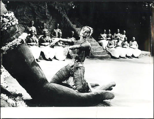 Debra Paget La tigre di Eschnapur 1959 Ft 37073 - Stampa 20x30 cm - Farabola Stampa ai sali d'argento (anni 90)