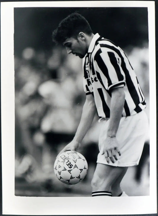 Del Piero Juventus 1995-1996 Ft 2650 - Stampa 24x18 cm - Farabola Stampa ai sali d'argento