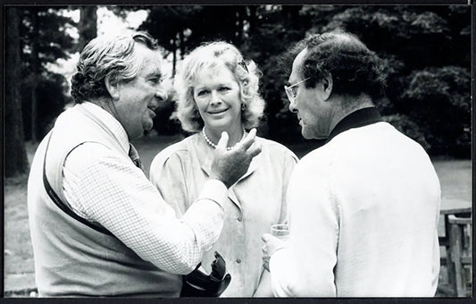 Denis Healey Harold Pinter 1986 Ft 36867 - Stampa 20x12 cm - Farabola Stampa ai sali d'argento