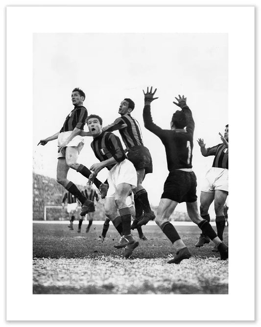 Derby di Milano, 1951 - Farabola Fotografia