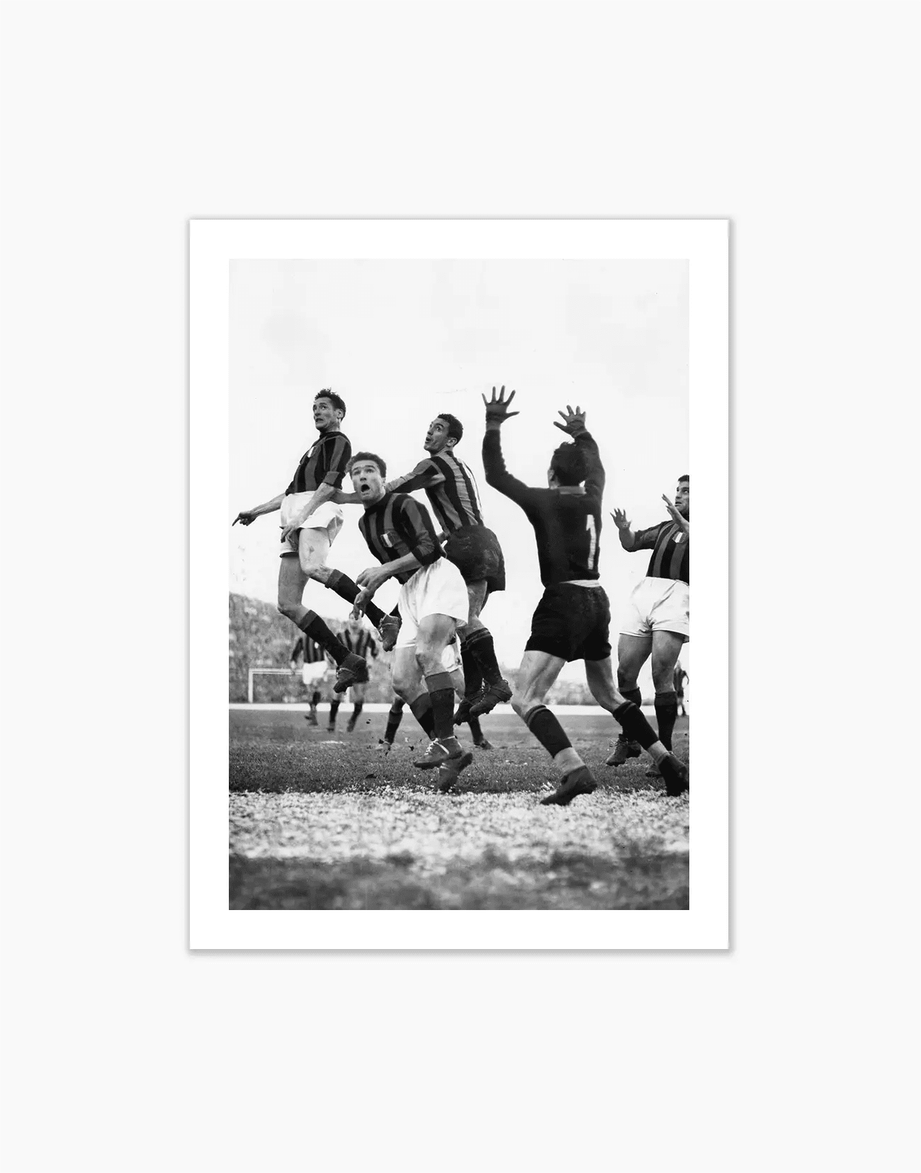 Derby di Milano, 1951 - Farabola WhiteWall App Product
