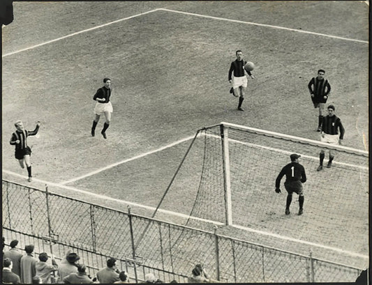 Derby Inter vs Milan 1956 Ft 5481 - Stampa 21x27 cm - Farabola Stampa ai sali d'argento