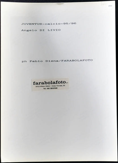 Di Livio Juventus 1995-1996 Ft 2664 - Stampa 24x18 cm - Farabola Stampa ai sali d'argento