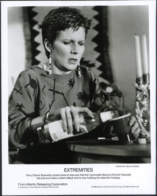 Diana Scarwid film Extremities 1986 Ft 37530 - Stampa 20x25 cm - Farabola Stampa ai sali d'argento