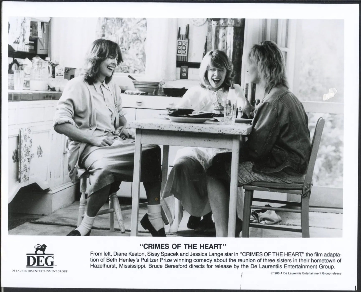 Diane Keaton Sissy Spacek Jessica Lange Ft 37543 - Stampa 20x25 cm - Farabola Stampa ai sali d'argento