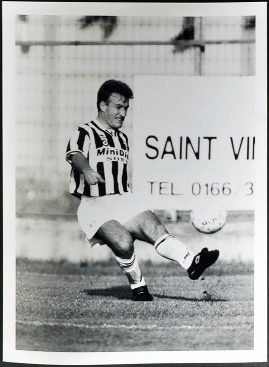 Didier Deschamps Juventus 1996 Ft 2586 - Stampa 24x18 cm - Farabola Stampa ai sali d'argento